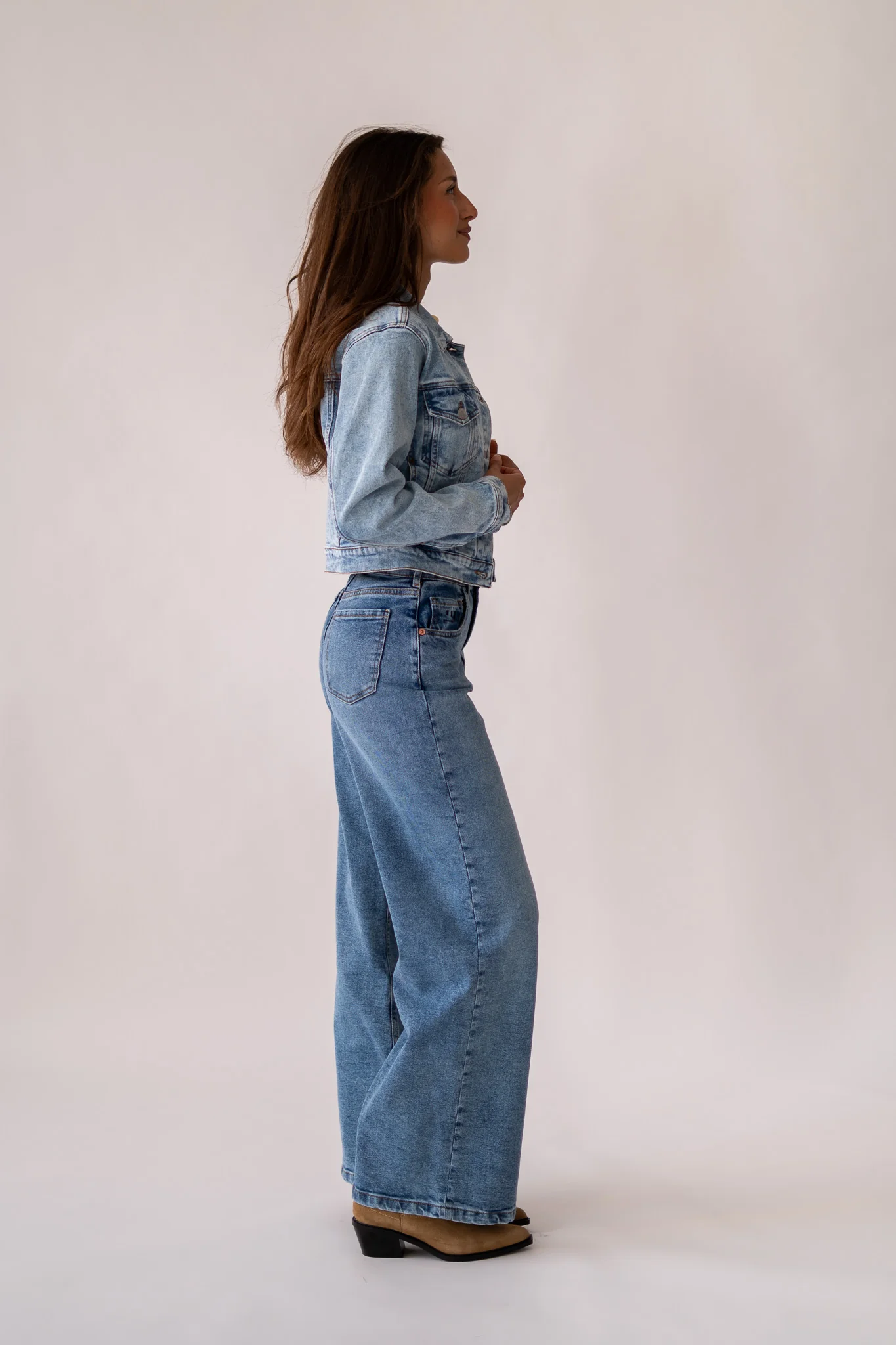 DENIM JACKET - LIGHT BLUE - Image 3