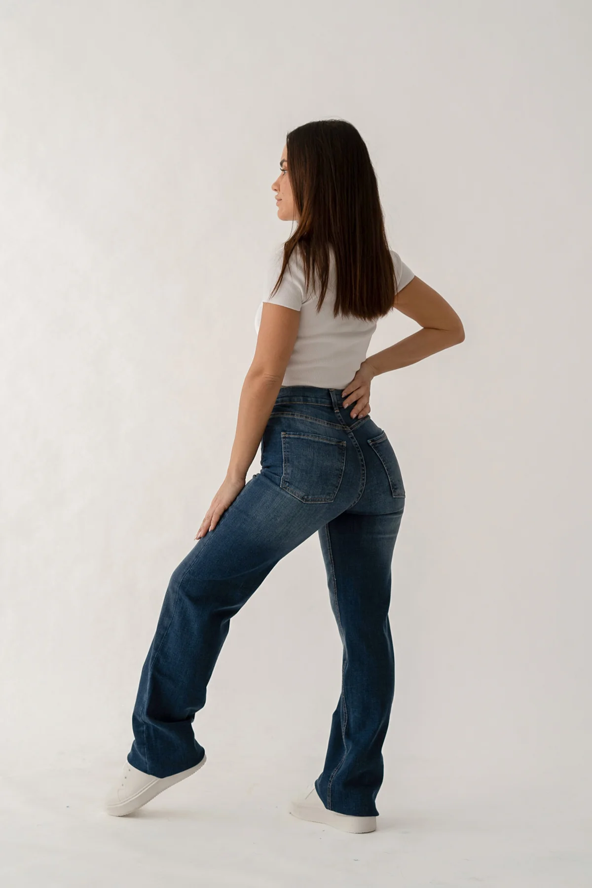 WIDELEG HIGH RISE - DARK BLUE - Image 7